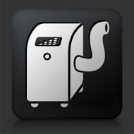 Black Square Button with Air Conditioner N2