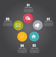 Infographic Templates for Business Vector Illustration N1633