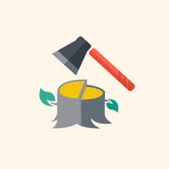 Forestry Flat Icon