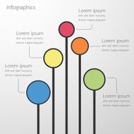 Abstract business infographics