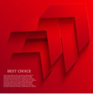 Vector arrow background Eps10 N2