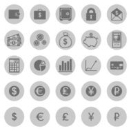 Vector Set of Finance Icons N5