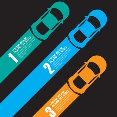 race car infographics N13