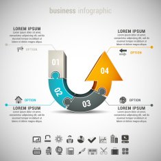 business infographic N439