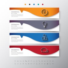 Design flat shadow template banners graphic or website with sim N3