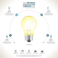 Minimal infographics - Idea