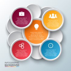 Vector element for infographic N9