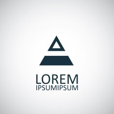 triangle diagram icon