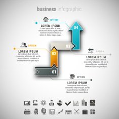business infographic N445