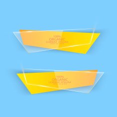 Modern Colorful Set Of Vector Banners For Your Design N6