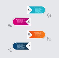 Infographics elements in modern flat business style Can be used N7