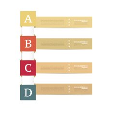 Infographics design template Business concept with 4 options N26