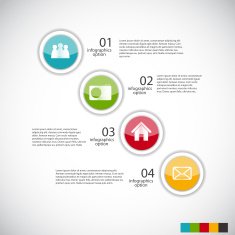 Infographic Templates for Business Vector Illustration N1373