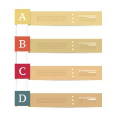 Infographics design template Business concept with 4 options N27