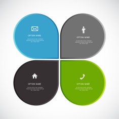 Infographic Templates for Business Vector Illustration N1383