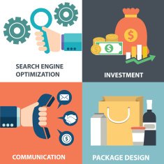 Colorful business marketing and finance concepts N41