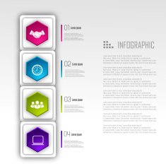 Business infographic design N439