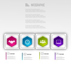 Business infographic design N442