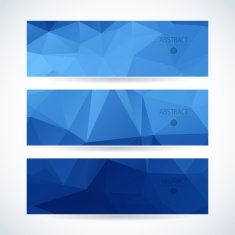 Blue vector template N53