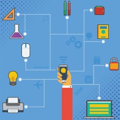 Cellphone Technology Infographic
