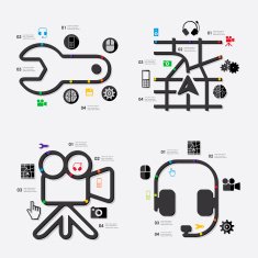technology infographic N52