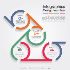 Infographic design template Vector illustration N51