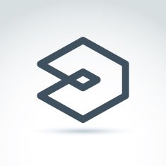Vector abstract icon symbol N11