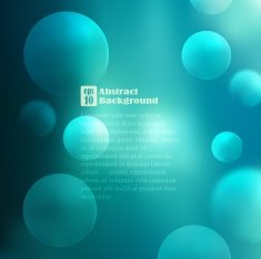 Abstract background with bubbles Vector illustration