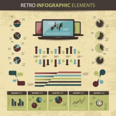 Vector Set of Infographic Elements N7