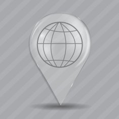 Browser Glossy Icon Vector Illustration N6