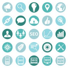 Vector Set of SEO Icons N11