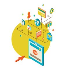 Icons for mobile marketing and online shopping N7