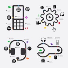 technology infographic N53