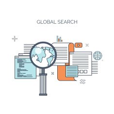 Vector illustration Flat computing background Programming coding Web development and N51
