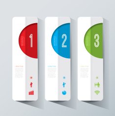 Infographics vector design template N339