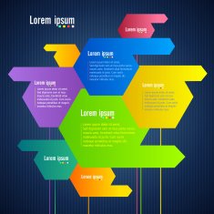 Info graphic Background with Arrows N20