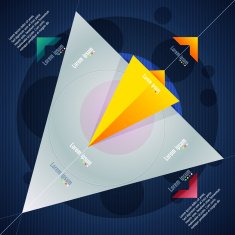 Info graphic Background with Arrows N21
