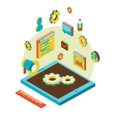 isometric background seo optimization N2