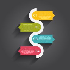Infographic Templates for Business Vector Illustration N1412