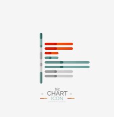 Line graph chart icon N66