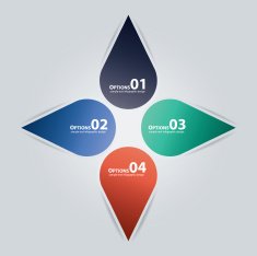 Abstract infographics N216