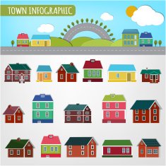 town infographics N16