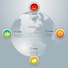 Business infographic design N446
