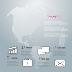 Business infographic design N447