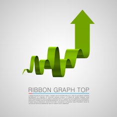 Arrows business tape art info