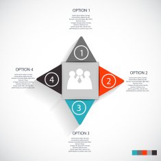 Infographic Templates for Business Vector Illustration N1418