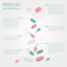 Medical and healthcare infographic N44