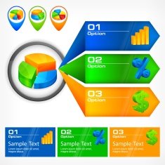Color infographic elements N2