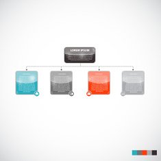 Infographic Templates for Business Vector Illustration N1442