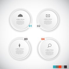 Infographic Templates for Business Vector Illustration N1469